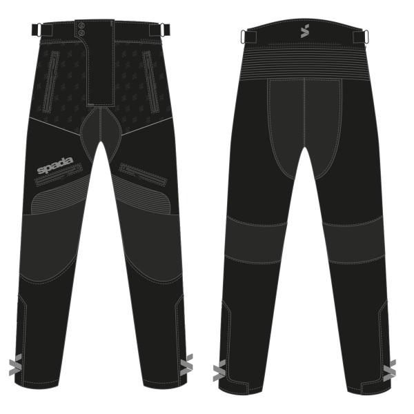 Spada Spada modena evo ce trousers black small